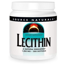 소스 내추럴스 레시틴 소프트젤, 1개, 100정