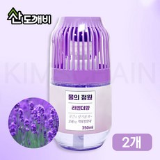 산도깨비 물의정원 실내 방향제 라벤더향 350ml, 2개, 라벤더