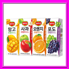 델몬트 드링크팩 오렌지, 190ml, 24세트
