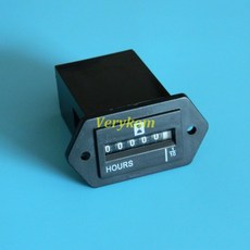 6자리 100 250V AC 시간 측정기 완전 밀봉 석영 타이머 카운터 SYS 1 12v dc, 02 100V 110V  220V 250V