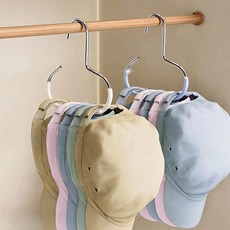 논슬립 모자걸이 2개입 옷장 모자 넥타이 벨트 가방 걸이 옷걸이, 2개, 블랙
