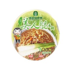 埔里鎮農會 美人腿 肉燥湯麵 88g 素食湯麵 84g 牛肉湯麵 94g, 1個, 【一盒】美人腿素食湯麵84g