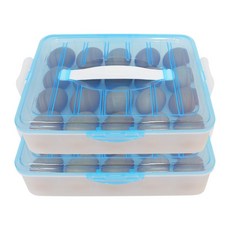 벅703 BUCK703 휴대용 캠핑 계란보관용기 20구 SET, 계란보관용기 20구 1+1