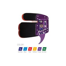 FIVICS SAKER 2 馬臀皮 二代指套 反曲弓 射箭 指套 護具 防具, 1個, S(金色),LH(左撇子)