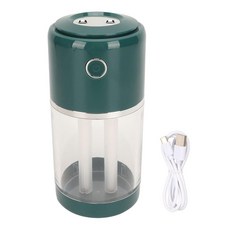 FLEXMAN 휴대용 미니 가습기 520ml 빠른 20Db 조용함 자동 전원 끄기 USB 아기방 침실 사무실용 두 가지 스프레이 모드 포함 (그린), FLEXMAN 휴대용 미니 가습기, 520ml 빠른 2