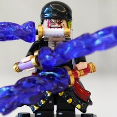 핸드브릭 팩토리 커스텀 미니브릭 피규어 원피스 시즌2 해적 호환 블록호환, 125. 검사 조로