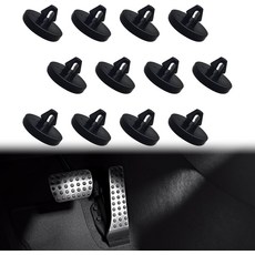 HQRNYP 4PCS 브레이크 스위치 스토퍼 페달 패드 고무 차량 클러치 도요타 렉서스 시온용 자동차 액세서리 라이트 스톱 OEM # 90541-06036 교체(4PCS), 12PCS