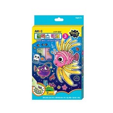 아모스 글라스데코 3번 야광 7색 (Araium)