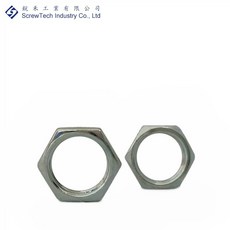 【銳禾】工廠直營 M12 六角螺帽 螺母 100入 鍍鋅 標準六角設計 緊固件, 1個