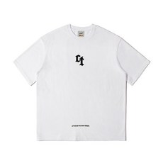 兩件套字母印花短袖恤五分褲套裝