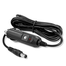 12V 24V DC 자동차 충전기 자동 전원 공급 장치 20AWG 케이블 DC 5.5mm x 2.1mm ~ 3M 자동차 담배 라이터 수 플러그 자동차 담배 라이터 케이블 자동