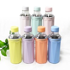 이태리 AM 보온 파스텔 트라이탄 통스텐 텀블러 보온병 보냉 보온 차량용 차우림, 옐로우(2026New), 1개, 440ml