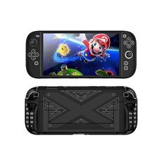 Nintendo Switch 2 可拆式保護套丨全面保護 精確開孔 相容保護殼, 黑, 1個, 可拆式保護套