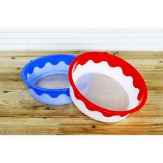 원형 채반 바구니 채망 소쿠리 스텐 타공 볼