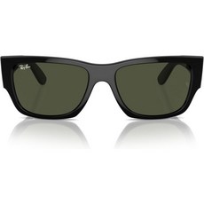 Ray-Ban (레이반) Rb0947sf 카를로스 로우 브리지 피트 직사각형 선글라스