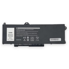 戴爾 GRT01 電池 Latitude 14 5421 5431 Latitude 15 5521 5531, 1個