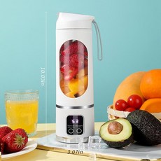 迷你榨汁機 小型果汁杯, 白色 專供 3.7V