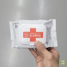 노브랜드 손소독티슈, 9개
