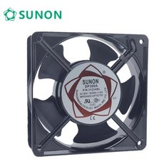 Sunon DP300A 3123HBL AC 380V 0.08A 12038 12CM 120MM 120x120x38MM 알루미늄 캐비닛 냉각 팬, [02] Patch connector, 1개