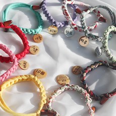 강아지 고양이 반려동물 목걸이 이름표 인식표, 나무팬던트, 46.도트-그린, 1개