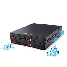 하드 디스크 인클로저 HDD SSD 핫스왑 6베이 4베이 5인치 SATA, 4-Bay