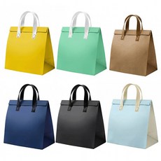 부직포 냉온 쇼핑백 가방 5호(30X30X20cm) 10개, 1개, 크라프트(h)