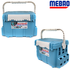메바오 태클박스 버킷 마우스 낚시 소품 케이스 가방 MB-700, 1개, 블루/화이트