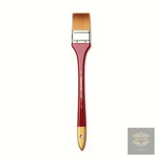 화홍 유화백붓 156 2호 40mm 전문가용 배경 빽붓 1개입