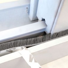 상도수 창문 틈새막이 모헤어 방풍 샷시 외풍차단 바람막이 문풍지, 9mm x 1M