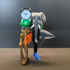 이탈리안 브레인롯 모든 캐릭터 합체 합성 피규어 트랄라레로 트랄랄라 퉁 사후르 모형 장식, 3D프린팅 조립 상어