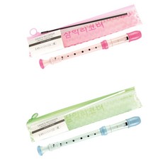소프라노 리코더 초등학생리코더 유아악기 교육용악기, 핑크