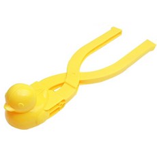 오리 스노우볼 메이커 완구, 옐로우, 1개