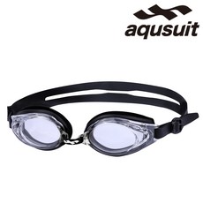 국내생산 아퀴스트 김서림방지 안티포그 수경 성인 아동 어린이 초등 물안경 실내수영장 생존수영용품 TG-1510, 크리아블랙, 1개