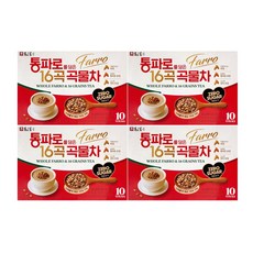 담터 통파로 16곡 곡물차 10입, 4개, 10개입, 20g