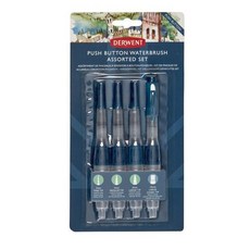 DERWENT 德爾文 按鍵式水筆 4入組, 1個