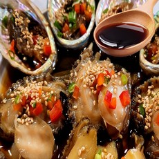 완도 간장 전복장 선물세트 순살 꼬마전복장 양념 가리비장 소라장, 2개, 800g