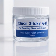 [뮤지엄젤] 젤 클리어 150ml 30ml 탈착식 박물관 페이스트 퍼티 왁스 탈착 가능 재사용 가능 잔여물 없음 투명 접착제 전시용 퍼티 진동 방지