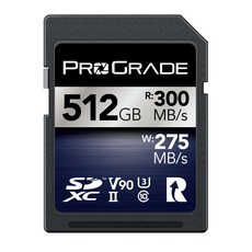 ProGrade V90 Iridium 記憶卡 SDXC 512GB 讀300MB/s 公司貨 - 現貨在台, 1個