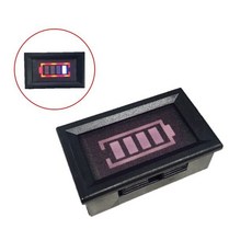 12V 매립형 납산 파워뱅크배터리잔량표시기 게이지 (H, 빠른배송