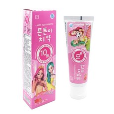 이가라인 시크릿 쥬쥬 키즈 치약 딸기향, 80g, 1개
