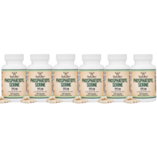 더블우드 포스파티딜세린 300mg 120캡슐 6개, 120정
