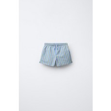 [국내발송] 자라 ZARA 2-6세/ 스트라이프 시어서커 스윔 쇼츠 - 블루 5644/581/400