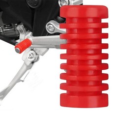 오토바이 기어 변속 레버 풋 패드 페달 커버 인디언 스카우트 보버 페어링 프로텍터, 2. 빨간색