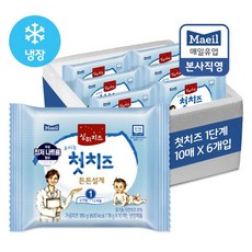상하치즈 상하 유기농 첫치즈 1단계 (18g) 60매, 180g, 6개