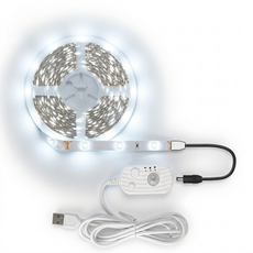 원그리드 USB 스마트 모션 감지 센서 LED 스트립 줄조명 5m, 1개, 주광색