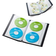 DVD 보관 클리어파일 CD 디스크수납 인덱스 케이스, 1개