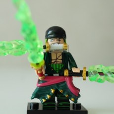 핸드브릭 팩토리 커스텀 미니브릭 피규어 원피스 해적 호환 블록호환, 045. 액항조 조로