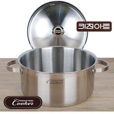 키친아트 인덕션 쿠커 스텐 양수냄비, 24cm, 1개