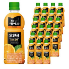 음료 - 미닛메이드 시그니처 오렌지, 350ml, 24개