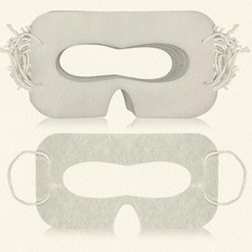 Oculus Quest 2 헤드셋과 호환되는 100피스 안전하고 위생적인 VR 마스크 커버, 하얀색, 100개, 4NB404939_PH